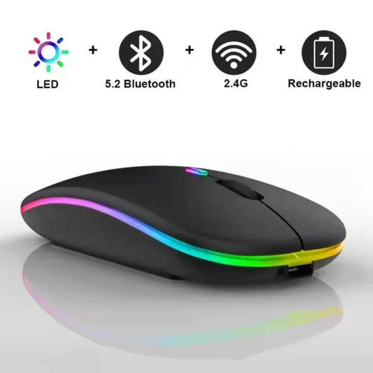 SOURIS RECHARGEABLE_USB ET BLUETOOTH